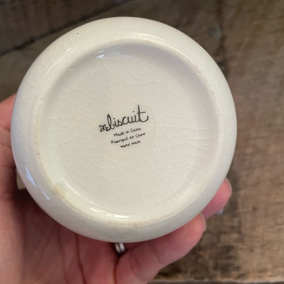 Anthropologie small chalkboard spice jar with lid - Picture 3 of 3